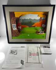 Warner Bros Animated Animations Looney Tunes Bugs Elmer BOX COA WORKING  w/Video picture