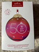 Hallmark - Keepsake Ornament - Christmas Commemorative - 50th Anniversary - 2023 picture