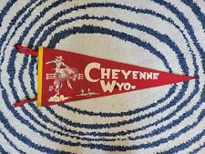 Vintage 1940s Cheyenne  Wyoming Cowboy Let Er Buck 25
