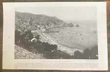 Book Clipping Photo Avalon Harbor Catalina Island California 1915 picture