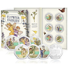 Limited Edition Flower Fairies Silver Colour Coins Spring Collector Volume 1 picture