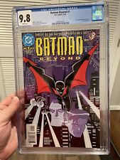 BATMAN BEYOND #1 CGC 9.8 White Pages 1st Terry McGinnis Batman 1999 picture