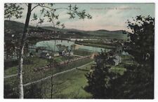 West Lebanon, NH,  Postcard View of Confluence of White & Connecticut Rivers picture