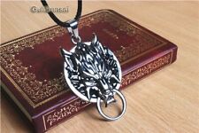 Final Fantasy VII Cloud Supernatural Vampire Diaries Werewolf Wolf Head Necklace picture