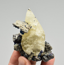Calcite with Chalcopyrite - Buick Mine, Iron Co., Missouri picture