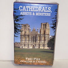 Vintage 1986 Fax Pax Knowledge in a Nutshell Cathedrals Abbeys & Ministers picture
