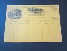 Old 1910's - BUTTE POTATO & PRODUCE - Billhead Document - MONTANA picture