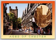 Postcard Ages of Chester England UK United Kingdom ART Continental picture