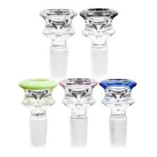2PCS 14mm Male Thick Glass Bowl for Glass Bong Pipe Slide Replacement parts picture