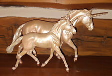 Breyer Traditional Model Horse, Unicorn Mare and Foal, Rosalind and Rigel picture