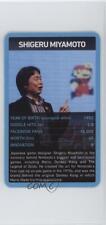 2012 Top Trumps Digital Heroes Shigeru Miyamoto 10cu picture