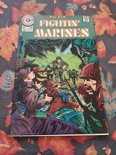 FIGHTIN MARINES CORPS USMC NO 120 VINTAGE MILITARY COMIC BOOK COMBAT WAR ART picture
