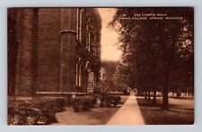 Adrian MI-Michigan, Adrian College Campus Walk, Vintage Souvenir Postcard picture