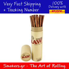 1x Full Box RAW Wooden Poker Large + GIFT 10x RAW KS Papers picture