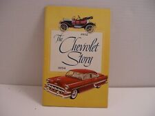 1912 - 1954 The Chevrolet Story History Brochure Booklet 54 Chevy original picture