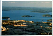 Postcard - Overlooking Frenchman Bay, Acadia National Park - Maine picture