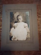 1870's-80's  post mortem Baby  cabinet photograph Child picture
