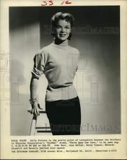 1956 Press Photo Actress Sally Forrest in 