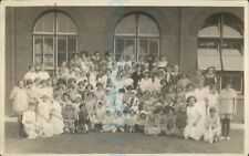 1930s press photo May Day May Queen Celebration full school Original photo 11*7