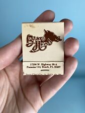 Vintage Matchbook Cover  Boars Head  restaurant Panama City Beach, FL picture