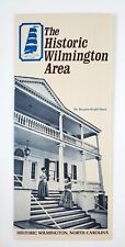 1970s Historic Wilmington North Carolina Area Vintage Travel Brochure Map NC picture