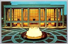Lincoln Center Performing Arts New York State Theater Plaza Fountain Postcard picture