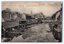 c1910 Vue Prise Sur L'Eure Chartres France Antique Posted Postcard picture