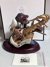 Lenox Ebony Visions SOUL TRAIN Frank Morrison Sax Artist Select Figurine NEW picture