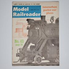 June 1964 Model Railroader Magazine Train Vintage Railroading Guide Issue picture