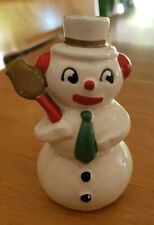 Vtg. Norcrest Snowman Pepper Shaker 1950's picture