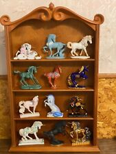Franklin Mint Treasury Of Unicorns Complete Collection 12 pc + Shelf + Boxes LE picture