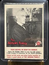 The Addams Family 1964 DONRUSS CARD #15 ‘Your Slab Will Be Ready In A Moment’ picture