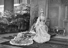 Queen Alexandra queen-consort of British monarch Edward VII on her- Old Photo picture