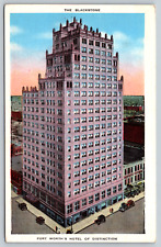 Fort Hotel IN Worths Blackstone Distinction Southwest c1940s Vintage Postcard picture