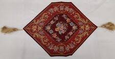 Velvet-touch Belgium Brocade Padded Runners/Doilies Lurex Detail and Metal Trim picture