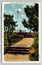 Lookout Mountain Colorado Grave of Buffalo Bill CO Old Vintage Postcard View picture