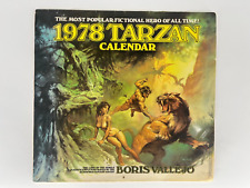 Tarzan Calendar 1978 - Boris Vallejo Art - VG Condition picture