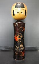 Japanese Vintage Wooden KOKESHI Doll H-37cm/14.4inch 1120g TAKAHASHI TATSURO picture