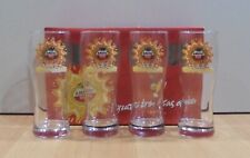 AMSTEL BEER ADVERTISIGN SET OF FOUR GLASSES WITH ORIGINAL BOX picture