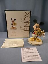 Lenox You're A Shining Star Mickey Mouse LETTER N Porcelain Figurine NIB picture