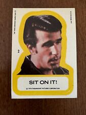 1976 Topps Happy Days Sticker #2 SIT ON IT picture