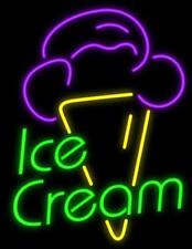 New Ice Cream Light Logo Beer Bar Neon Light Sign 24