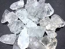 Bulk Wholesale Lot 1 Kilo (2.2 LBs) Rough Clear Quartz Crystal Stones Natural picture