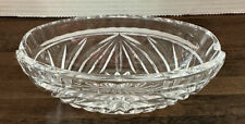 Waterford Crystal Ashtray Candy Dish Signed Marked Oval Shaped. picture