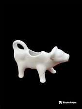 Porcelain White Cow Shaped Creamerby Home It  7”x5” picture