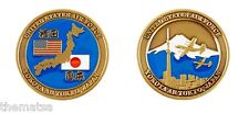 AIR FORCE BASE YOKOTA TOKYO JAPAN MAP CITY CHALLENGE COIN picture