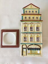 PartyLite VTG Cafe Amsterdam Tealight House Candle Holder P8275 in Original Box  picture