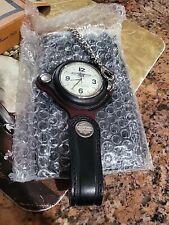Harley Davidson Pocket Watch New  White Dial,  H-D Logo Pouch 95 Anniversary  picture