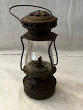Rare 1914 DIETZ Scout SKATERS LANTERN Lamp with Original Embossed Globe kerosene picture