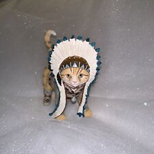 The Hamilton Collection Chief Runs With Paws Native American Cat picture